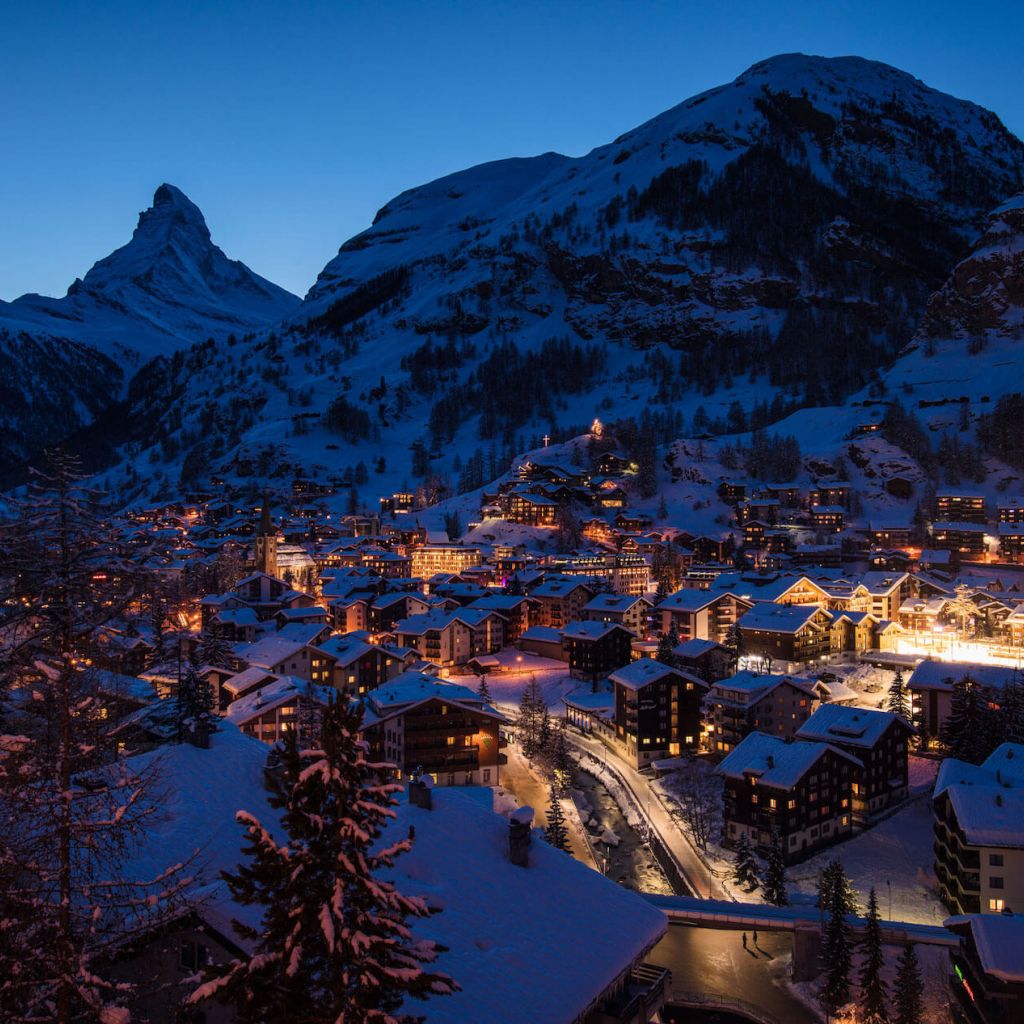 Das Bergdorf Zermatt